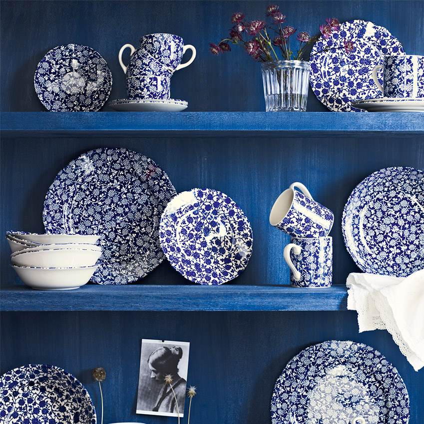 Marks & Spencer’s indigo tableware ELLE Decoration UK
