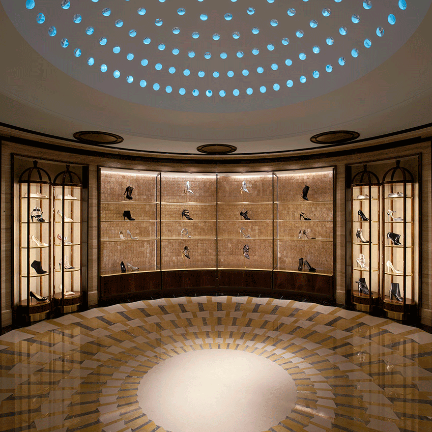 Harrods Shoe Heaven ELLE Decoration UK