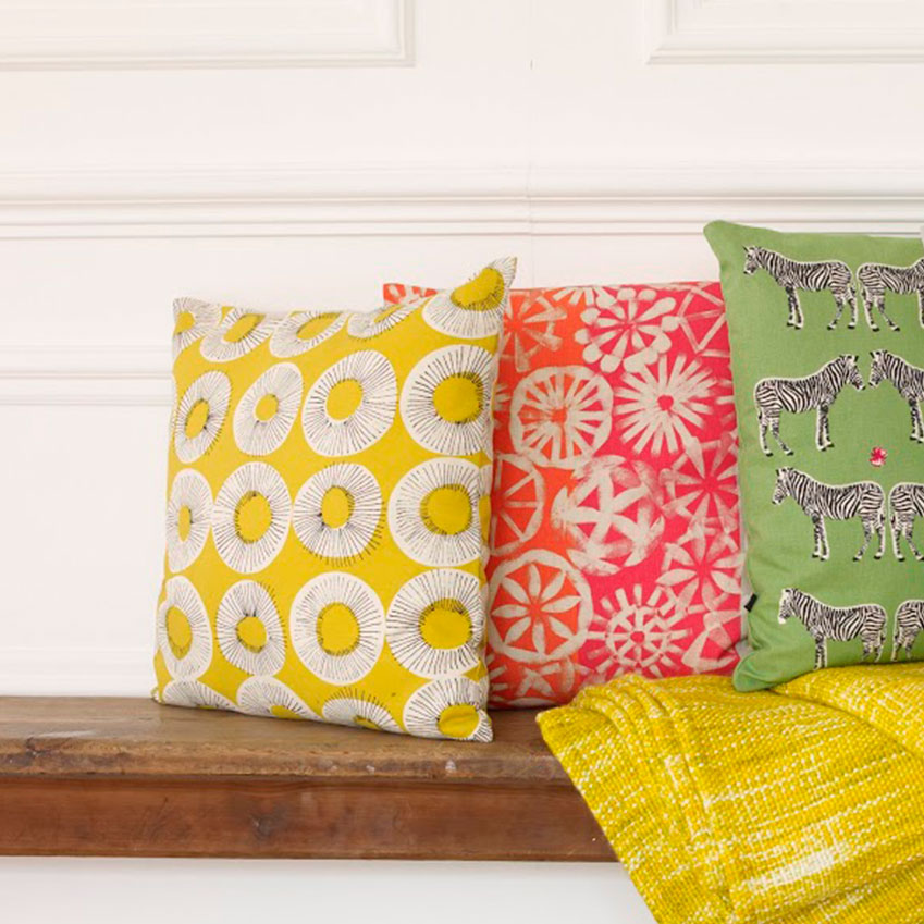Stylish cushions ELLE Decoration UK
