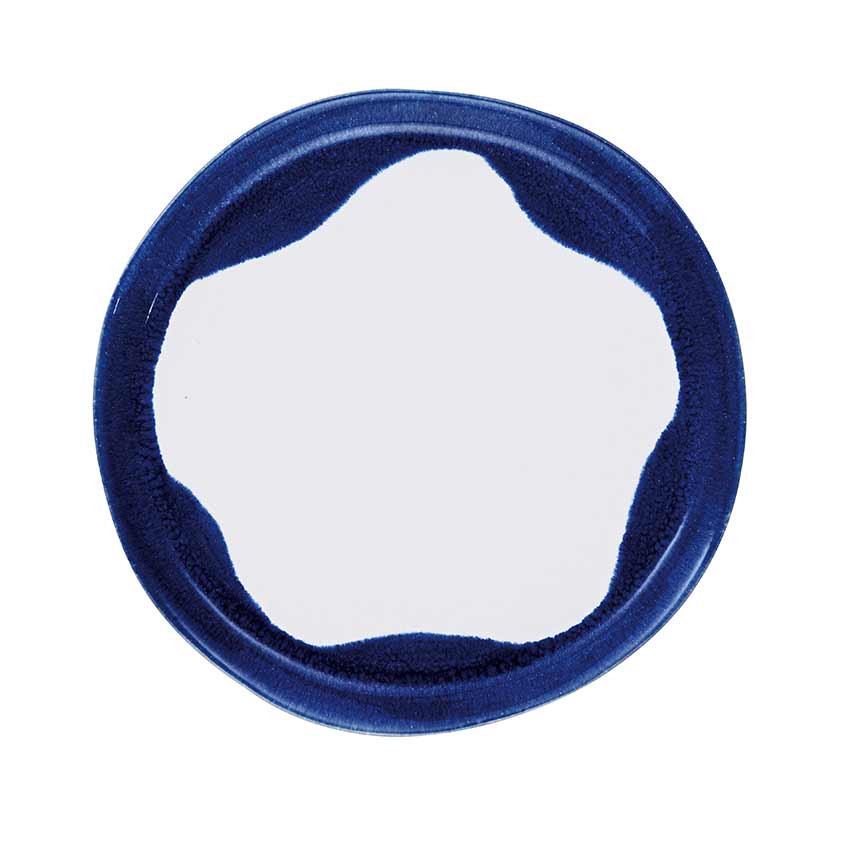 Blue and white accessories ELLE Decoration UK